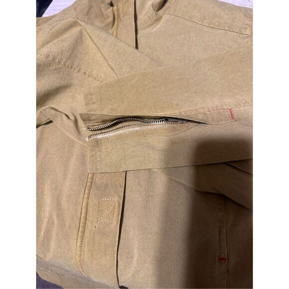 Weekendz off women's long sleeve mandarin collar zip-up with Velcro jacket L - Picture 8 of 8